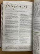 Biblia de estudio para mujeres Reina velera 1960 simipiel índice