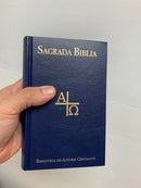 Sagrada Bíblia nácar -colunga tapa dura