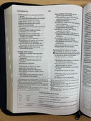 Bíblia de estudio MacArthur letra grande 11 PUNTOS  reina Valera 1960 con índice CIERRE