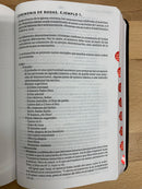 Bíblia del ministro letra grande reina Valera simipiel con índice