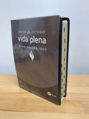 Bíblia de estudio vida plenareina valera 1960 imitation piel con índice