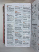 Bíblia para mujer letra grande 12 puntos rosa reina Valera 1960 indice