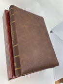 Bíblia de estudio tompson Reina Valera revisada cierre índice café