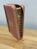 Bíblia para Mujer letra gigante 14 puntos Reina valera  1960 mariposa/cafe cierre índice