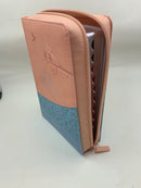 Bíblia para jovencitas letra grande portátil REINA VALERA 1960 rasa azul cierre índice