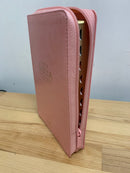 Bíblia para mujer letra grande 12 puntos reina  VALERA 1960 rosada cierre índice