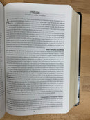 Bíblia textual   4 edicion negro  piel  imitación de regreso ala Funte