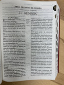 Bíblia antigua version 1909 reina valera  letra grande vinilo con índice