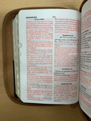 Bíblia tamaño bolsillo riena Valera 1960 Aguila café cierre índice café 8 puntos