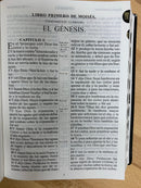 Bíblia antigua version 1909 Reina Valera vinil con índice letra grande