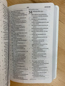 Bíblia para boda Reina Valera 1960 simipiel rosa palo blanco