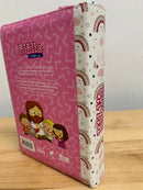 Bíblia para ninos mi gran viaje ilustrada rv1960 letra grande rosa/blanco cierre