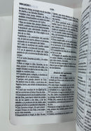 Bíblia mini bolsillo Reina Valera 1960 piel imitación canto dorado