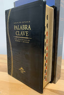 Bíblia de estudio palabra clave con diccionario hebreo y griego reina Valera 1960 índice