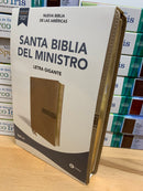 Bíblia del ministro letra gigante Nbla nueva Bíblia de las Americas comfort print12 puntos
