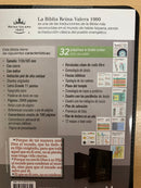 Bíblia letra  grande portatil 11 puntos reina Valera 1960 águila cierre piel imitación índice