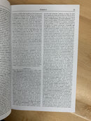 Biblia del ministro NBLA Ultrafina, Colección , Azul, piel genuina de cabra letra grande