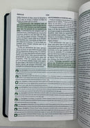 Bíblia del pescador Nvi letra grande 11 puntos verde piel imitación