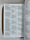 Bíblia Letra grande Reina Valera 1960 ultrafina cafe claro cierre 12 puntos