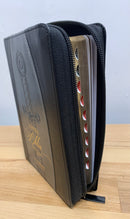 Bíblia letra grande 11 puntos reina valera 1960 espada piel imitacion cierre indice