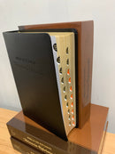 Bíblia de estudio herencia reformada riena Valera 1960 piel genuina con índice