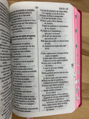 Bíblia para jovencitas Reina Valera 1960 letra grande mariposas con índice