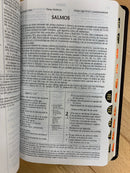 Bíblia de estudio Scofield tamaño manual personal con índice