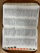 Bíblia letra grande tamaño manual Reina Valera 1960 cierre índice 12 puntos café