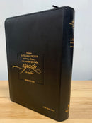 Bíblia letra grande 11 puntos reina valera 1960 espada piel imitacion cierre indice