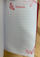 Bíblia para quinceañera reina Valera 1960 semipiel franbuesa