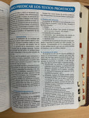 Bíblia para la predicción Reina Valera 1960 piel imitación con indice duotone