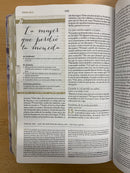 Bíblia de estudio para mujeres reina Valera 1960 índice floreado tela