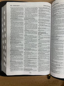 Bíblia de referencia Thompson Reina Valera 1960 con cierre negro  índice