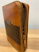 Bíblia tamaño bolsillo Reina Valera 1960 con índice cierre café