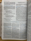 Bíblia de estudio MacArthur Nbla letra grande piel imitación con índice