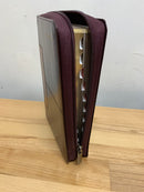 Bíblia letra gigante tamaño manual 14 puntos reina Valera 1960 cierre índice piel caoba