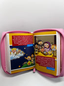 Bíblia para ninos  ilutrada mi gran  viaje rosa corazónes cierre 8 .5 puntos