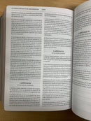 LA Bíblia de estudio de la reforma de las Americas simipiel gris R.c. Sproul