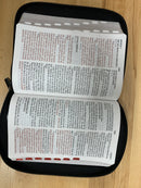 Bíblia de letra gigante tamaño manual Reina 1960 cierre índice negro 14 puntos