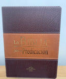 Bíblia para la predicción Reina Valera 1960 piel imitación con indice duotone