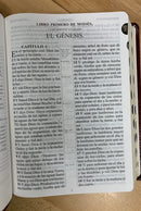Bíblia de letra gigante antigua versión 1909 riena Valera piel fabricada índice 14 puntos