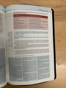 Bíblia de teología bíblica Nvi Piel Reciclada, Negro, Interior a cuatro colores D. A. CARSON