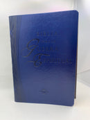 Bíblia para la guerra espiritual Reina Valera 1960 piel azul con índice