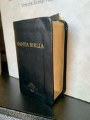 Mini Bíblia tamaño bolsillo reina Valera 1960 con lupa imitación piel