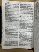 Bíblia de letra súper gigante reina Valera 1960  espada cierre índice 14 puntos