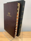 Bíblia del ministro Reina-Valera 1960 piel fabricada con índice vino tinto