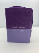 Bíblia tamaño bolsillo riena Valera 1960 biotono Lila cierre índice
