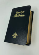 Bíblia mini bolsillo Reina Valera 1960 piel imitación canto dorado