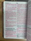 Bíblia de letra gigante gigante Reina Valera 1960 cierre índice 19 puntos café marrón