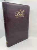 Bíblia letra súper gigante 19 puntos Reina Valera 1960 cierre marrón índice